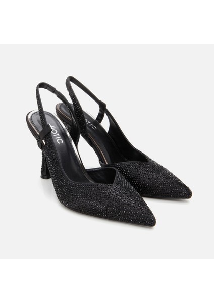 01AYH307490A100 Siyah Kadın Taşlı Stiletto fiyatları