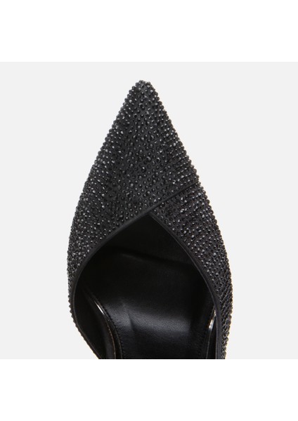 01AYH307490A100 Siyah Kadın Taşlı Stiletto fırsatları