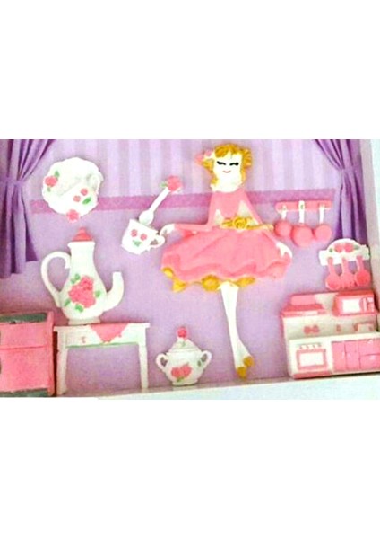 Mutfak Temalı Çaydanlık Fincan Silikon Kalıp K-098 indirimleri