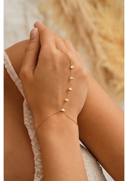 14 Ayar Altın Beş Kalp Şahmeran modelleri