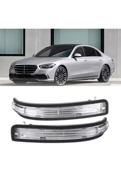 Sol Yan LED Dikiz Aynası Işığı A1698201121 -Class W169 W245 07-11 Dönüş Sinyali Gösterge Işığı ile Uyumlu (Yurt Dışından)