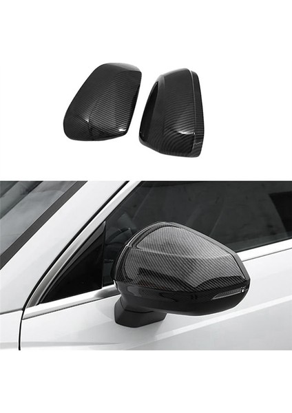 1 Çift Dikiz Aynası Kapağı Yan Kanat Ayna Ayar Kapakları Q2 Q3 2019-2023 ile Uyumlu Macun Koruma Çerçevesi Abs Karbon (Yurt Dışından) fiyatları