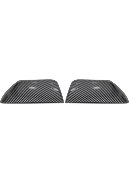 Araba Yan Ayna Kapağı ile Uyumlu F250 F350 F450 F550 2017-2023 Üst Yarım Ayna Muhafazası HC3Z-17D743-CA Karbon Fiber (Yurt Dışından)