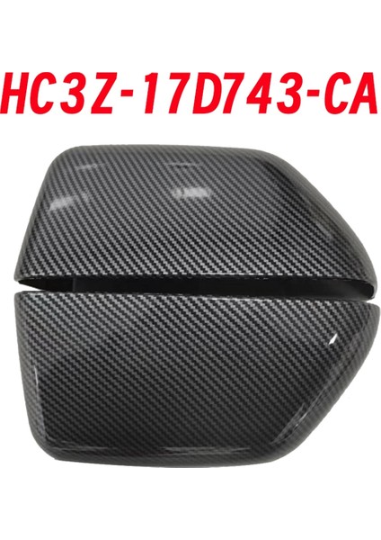 Araba Yan Ayna Kapağı ile Uyumlu F250 F350 F450 F550 2017-2023 Üst Yarım Ayna Muhafazası HC3Z-17D743-CA Karbon Fiber (Yurt Dışından) fırsatları
