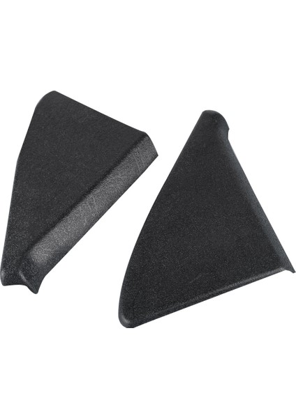 Siyah Abs 1 Çift Kapı Ayna Kapağı Trim Panel Montajlı Üçgen Golf ile Uyumlu - - Glı Mk2 191837993 191837994 (Yurt Dışından)