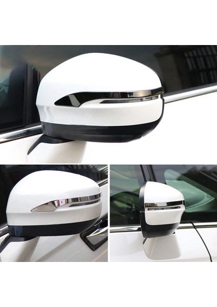 Abs Krom Odyssey 2015 2016 ile Uyumlu Araba Aksesuarları Dikiz Aynası Koruyucu Şerit Krom Çerçeve Trim (Yurt Dışından)