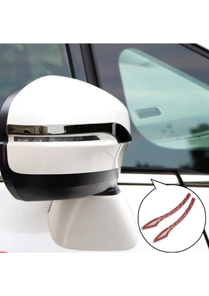 Abs Krom Odyssey 2015 2016 ile Uyumlu Araba Aksesuarları Dikiz Aynası Koruyucu Şerit Krom Çerçeve Trim (Yurt Dışından)