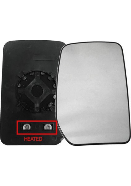 Araba Kapı Kanat Yan Ayna Cam Isıtmalı Destek Plakası ile Transit Mk6 Mk7 2000-2013 Araba Aksesuarları ile Uyumlu (Yurt Dışından)