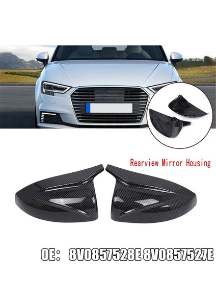 A3 S3 Rs3 2014-2020 Dikiz Aynası Muhafazası ile Uyumlu Karbon Fiber Yedek Ayna Kapakları (Yurt Dışından) fiyatları