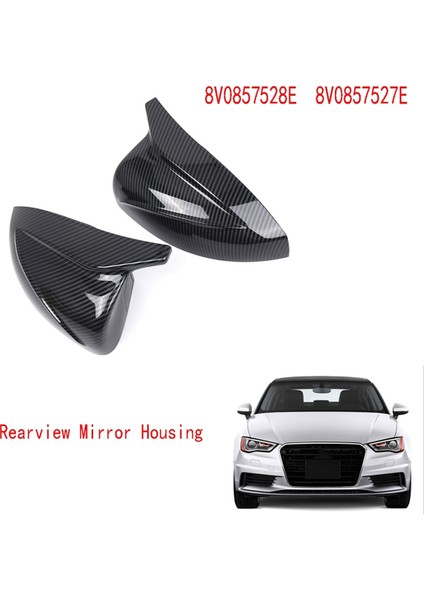A3 S3 Rs3 2014-2020 Dikiz Aynası Muhafazası ile Uyumlu Karbon Fiber Yedek Ayna Kapakları (Yurt Dışından) fırsatları