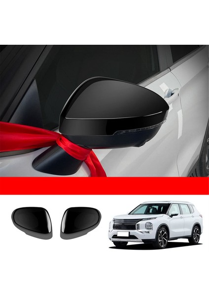Siyah Dikiz Aynası Kapağı Dış Kapı Kanat Kapağı 2022 + Yan Ayna Kapağı ile Uyumlu (Yurt Dışından) fiyatları