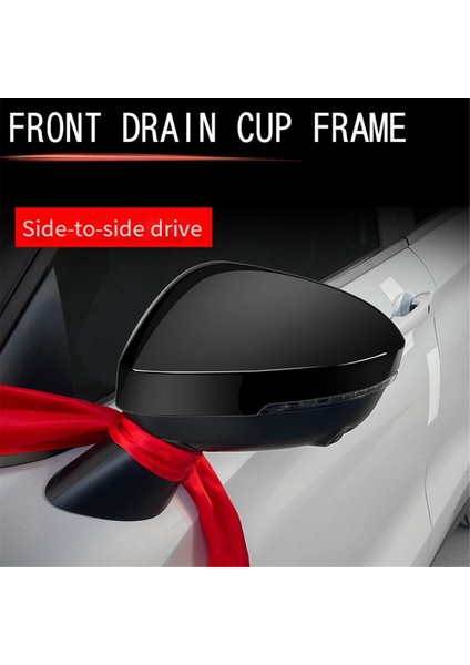 Siyah Dikiz Aynası Kapağı Dış Kapı Kanat Kapağı 2022 + Yan Ayna Kapağı ile Uyumlu (Yurt Dışından) modelleri