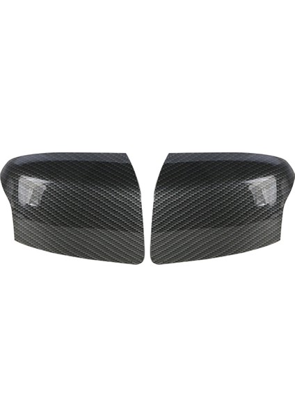 1 Çift Araba Abs Karbon Fiber Kanat Kapı Ayna Kapağı Konut Case Dikiz Aynaları Kapağı Focus Mk2 2005-2008 ile Uyumlu (Yurt Dışından)