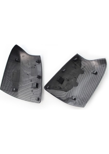 1 Çift Araba Abs Karbon Fiber Kanat Kapı Ayna Kapağı Konut Case Dikiz Aynaları Kapağı Focus Mk2 2005-2008 ile Uyumlu (Yurt Dışından)