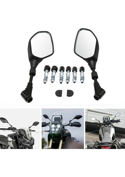 Mt-25 ile Uyumlu Mt-03 Mt-07 Mt-09 Fz-07 Fz-09 Fz-10 Dikiz Aynaları Motosiklet Yan Aynası (Yurt Dışından)