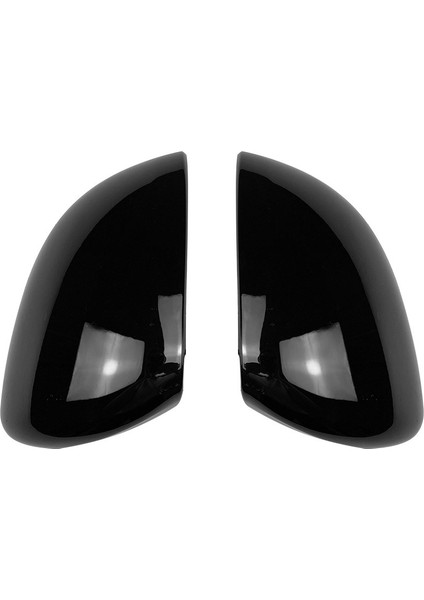 Parlak Siyah Yan Kapı Dikiz Aynası Kapağı C Sınıfı W206 2021 2022 Dikiz Aynası Kapağı Trim ile Uyumlu (Yurt Dışından)
