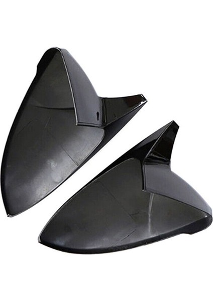 Mk7 Mk7.5 Gtd R ile Uyumlu Dikiz Aynası Kapağı Bullhorn Dönüşümü Evrensel Parlak Siyah (Yurt Dışından)