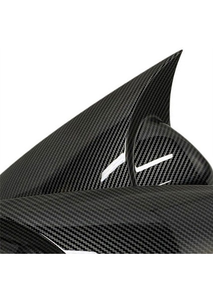 Mk7 Mk7.5 Gtd R ile Uyumlu Dikiz Aynası Kapağı Bullhorn Dönüşümü Evrensel Parlak Siyah (Yurt Dışından)