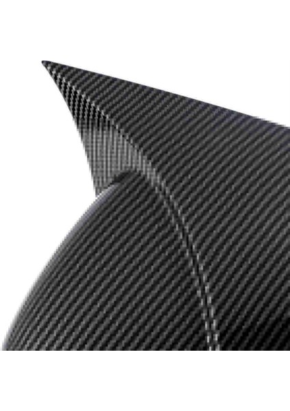 Mk7 Mk7.5 Gtd R ile Uyumlu Dikiz Aynası Kapağı Bullhorn Dönüşümü Evrensel Parlak Siyah (Yurt Dışından)
