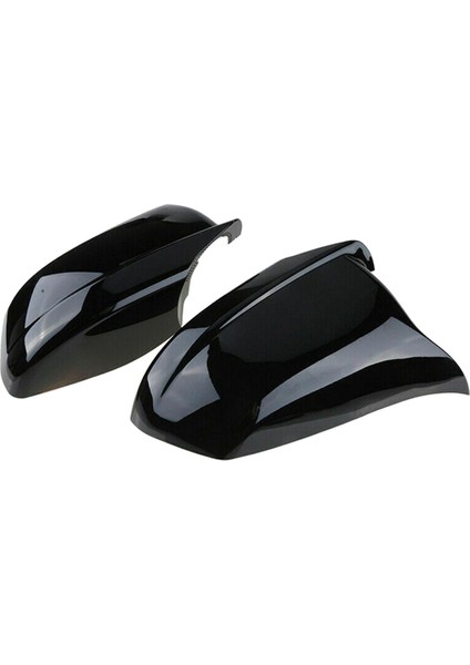 Siyah 5 Serisi ile Uyumlu F10 F11 2010-2013 Dikiz Yan Ayna Kapağı Kanat Kapağı Dış Kapı Dikiz Trimi (Yurt Dışından) fırsatları
