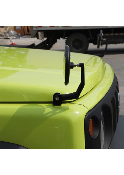 Araba Kaputu Kapağı Yedekleme Yuvarlak Yan Aynalar Jimny ile Uyumlu 2019 2020 2021 Kör Noktalardan Kaçının Aksesuarları (Yurt Dışından)
