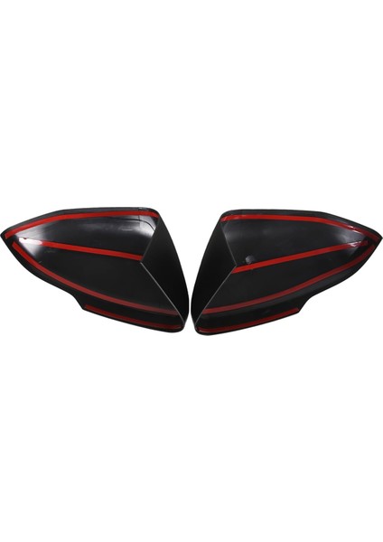 Otomatik Dikiz Aynası Kapağı Kapı Yan Görüş Aynası Kapağı R1T R1S 2022 2023 Kamyonet ile Uyumlu (Yurt Dışından)