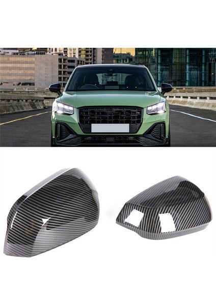 Karbon Fiber Desen Araba Yan Kapı Dikiz Aynası Kapağı Trim ile Uyumlu Q2 Sq2 Q3 Q3 2017-2023 (Yurt Dışından) fiyatları