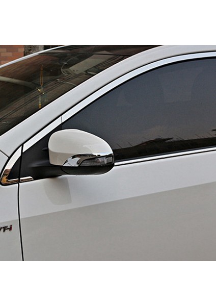 Abs Krom Yan Dönüş Sinyali Ayna Kapakları Dikiz Kapak Trim ile Uyumlu Aqua Prius C 2015-2020 Araba Aksesuarları (Yurt Dışından)