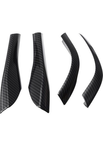 4 Adet Karbon Fiber Dikiz Yan Ayna Taban Kapağı Trim Süslemeleri 2015-2020 ile Uyumlu (Yurt Dışından)