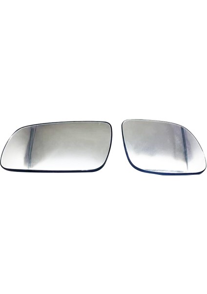 Çift Yeni Kapı Arka Ayna Cam Isıtmalı Sol ve Sağ Taraf Fabia Mk1 1999-2004 Araba-Styling ile Uyumlu (Yurt Dışından)