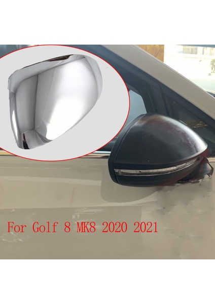 Araba Krom Dikiz Aynası Kapağı Yan Ayna Kapağı Golf 8 Mk8 2020 2021 ile Uyumlu (Yurt Dışından) fiyatları