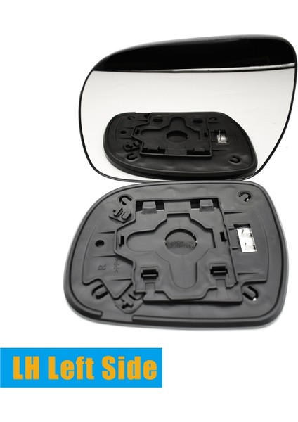 Sol + Sağ Kapı Kanat Yan Ayna Cam Isıtmalı Destek Plakalı Rx 2003 - 2008 2005 - 2010 ile Uyumlu (Yurt Dışından) modelleri