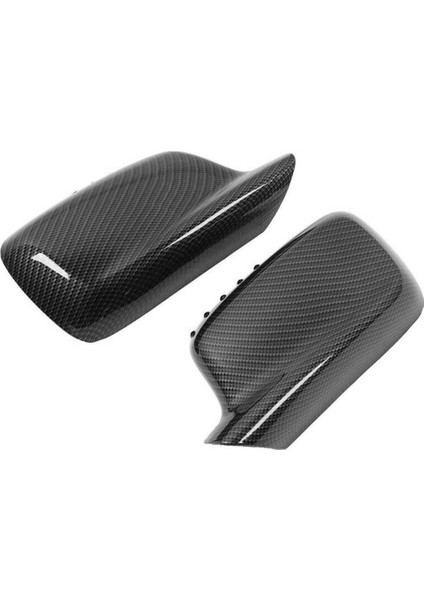 Araba Dikiz Aynası Kapağı Yan Ayna Kapağı ile Uyumlu-7 Serisi E65 E66 2001-2008 E67 2002-2008 E46 Coupe (Yurt Dışından)