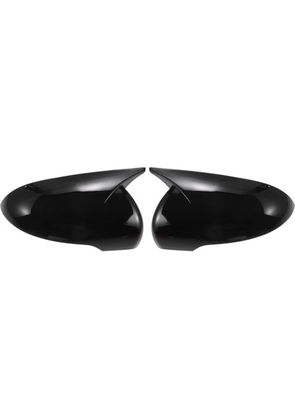 Sorento 2016-2019 ile Uyumlu Araç Dikiz Yan Ayna Kapağı Kanat Kapağı Dış Kapı Dikiz Kasa Trim, Siyah (Yurt Dışından)