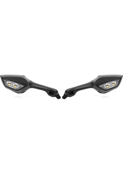 -10R ZX10R 10R 2011-2015 ile Uyumlu LED Dönüş Sinyalleri Işıkları ile Motosiklet Dikiz Aynaları (Yurt Dışından) modelleri