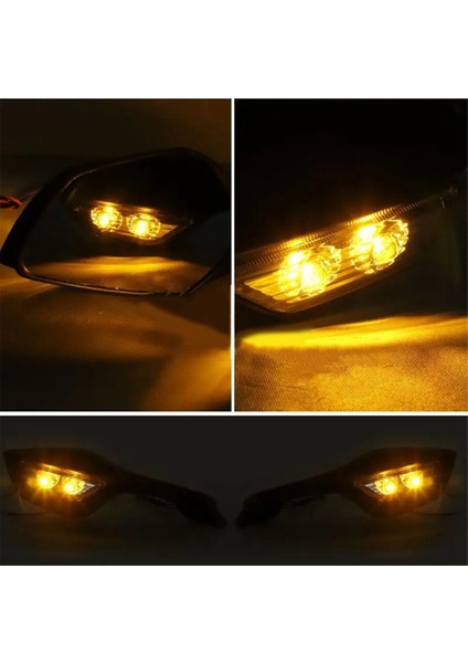 -10R ZX10R 10R 2011-2015 ile Uyumlu LED Dönüş Sinyalleri Işıkları ile Motosiklet Dikiz Aynaları (Yurt Dışından) fırsatları