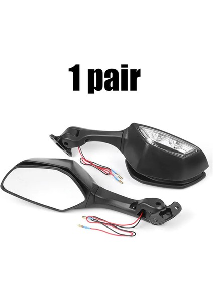 -10R ZX10R 10R 2011-2015 ile Uyumlu LED Dönüş Sinyalleri Işıkları ile Motosiklet Dikiz Aynaları (Yurt Dışından) indirimleri