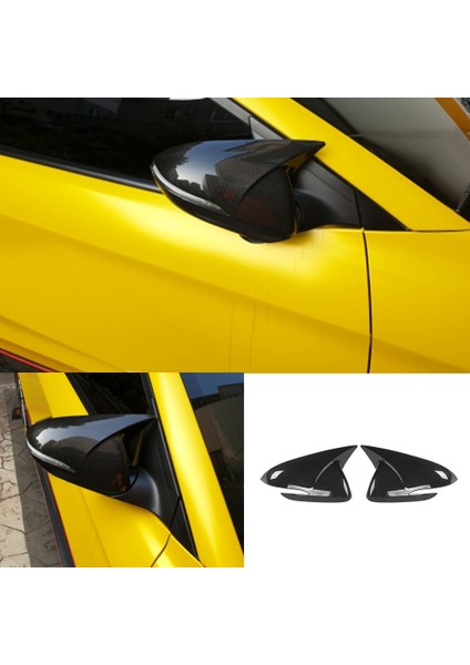 Karbon Fiber Araba Dikiz Aynası Kapağı Yan Kapı Ayna Dekorasyon Trim Ad 2016-2020 ile Uyumlu (Yurt Dışından) modelleri