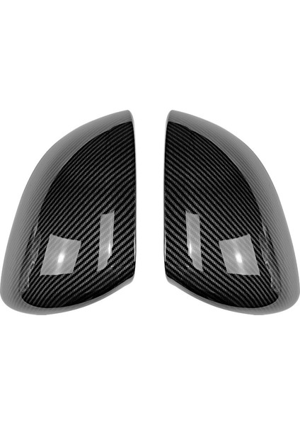 Karbon Fiber Yan Kapı Dikiz Aynası Kapağı Kapağı C Sınıfı ile Uyumlu W206 2021 2022 Dikiz Aynası Kapağı Trim (Yurt Dışından)