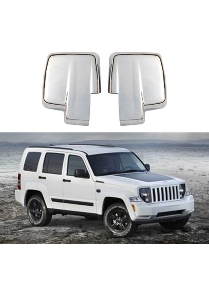 Krom Kapı Yan Dikiz Aynası Kapağı Trim Kalıplama Anti-Ovma Liberty Patriot 2007-2015 ile Uyumlu (Yurt Dışından) fırsatları