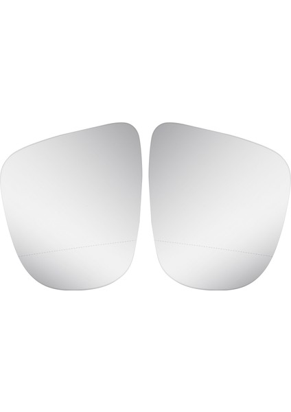 2 Adet Araba Isıtmalı Dikiz Aynası Cam Sol ve Sağ Kapı Yan Kanat Gri Lens Değiştirme ile Uyumlu-Golf 6 Mk6 2009-2013 (Yurt Dışından) fırsatları