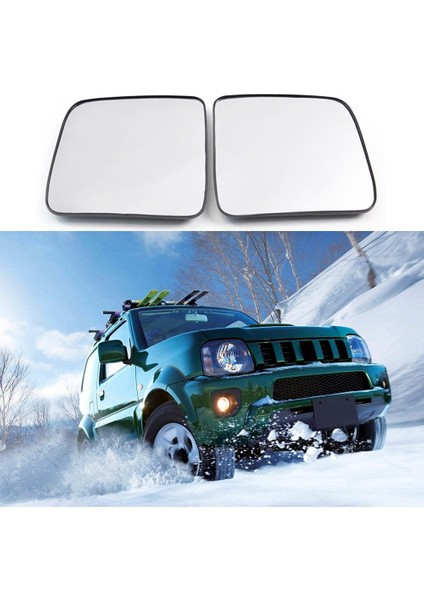 Araba Isıtmalı Cam Dikiz Aynası Yan Kanat Geri Vites Aynası Reflektör Jimny 2007-2019 ile Uyumlu (Yurt Dışından) fiyatları