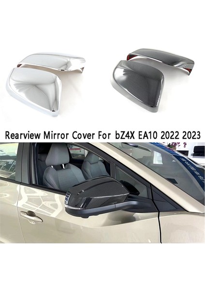 Krom Dikiz Aynası Kapağı Kapı Yan Ayna Kapağı Trim BZ4X EA10 2022 2023 ile Uyumlu (Yurt Dışından) fiyatları