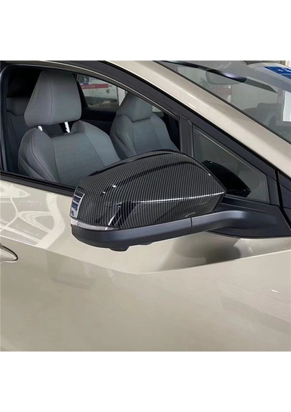 Krom Dikiz Aynası Kapağı Kapı Yan Ayna Kapağı Trim BZ4X EA10 2022 2023 ile Uyumlu (Yurt Dışından) modelleri