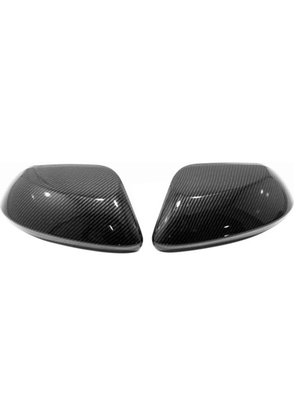Araba Abs Dikiz Aynası Kapağı Yan Kapı Ayna Dekorasyon Kapak Trim Yaris 2020 2021 ile Uyumlu Karbon Fiber Renk (Yurt Dışından)