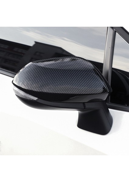 Araba Abs Dikiz Aynası Kapağı Yan Kapı Ayna Dekorasyon Kapak Trim Yaris 2020 2021 ile Uyumlu Karbon Fiber Renk (Yurt Dışından) fırsatları