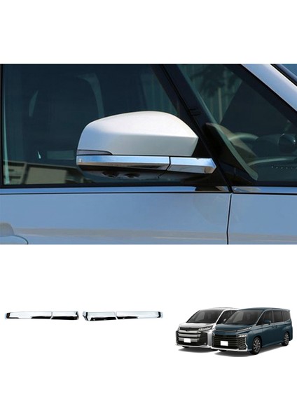 4 Adet Abs Krom Yan Dikiz Aynası Şerit Kapak Düzeltir Etiket Noah Voxy 90 Serisi 2022 ile Uyumlu (Yurt Dışından) fiyatları