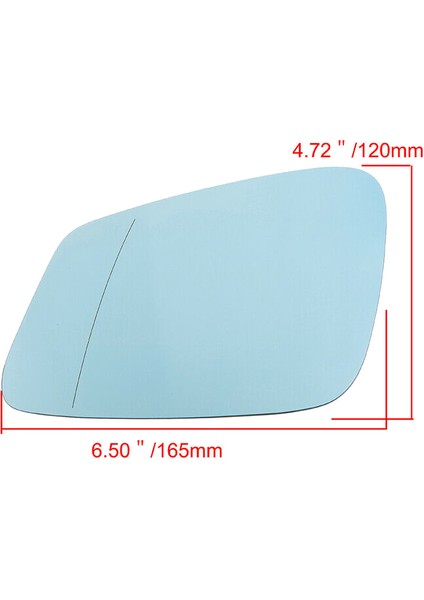 Sol Sürüş Yan Kanat Kapı Aynası Dikiz Aynası Cam Isıtmalı Mavi 5 6 7 Serisi ile Uyumlu F07 F10 F11 F06 F12 F01 F02 (Yurt Dışından) indirimleri