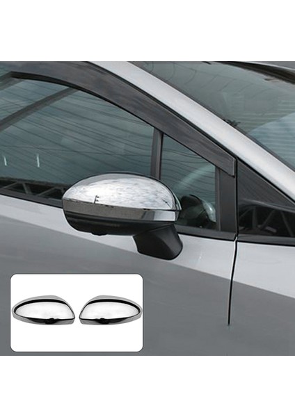 Araba Krom Gümüş Dikiz Yan Cam Ayna Kapağı Trim Dikiz Aynası Kapakları Not ile Uyumlu E13 2020 2021 2022 (Yurt Dışından) modelleri