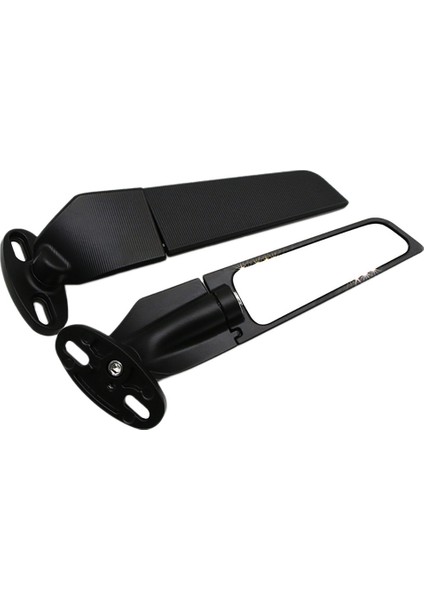 Motosiklet Dikiz Aynaları Yan Ayna Ayarlanabilir Döner Dikiz Aynası ile Uyumlu R15V3 R25 R3 R15V CBR650R (Yurt Dışından)